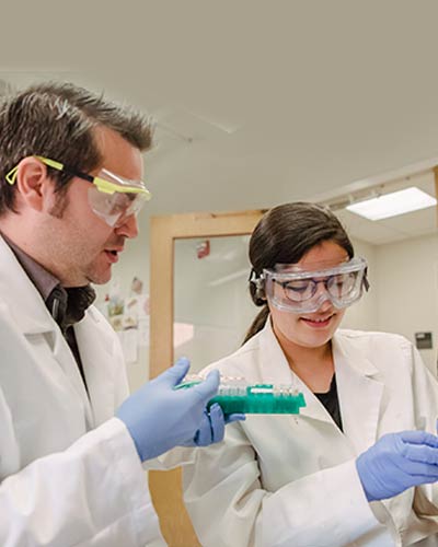 People working in a laboratory